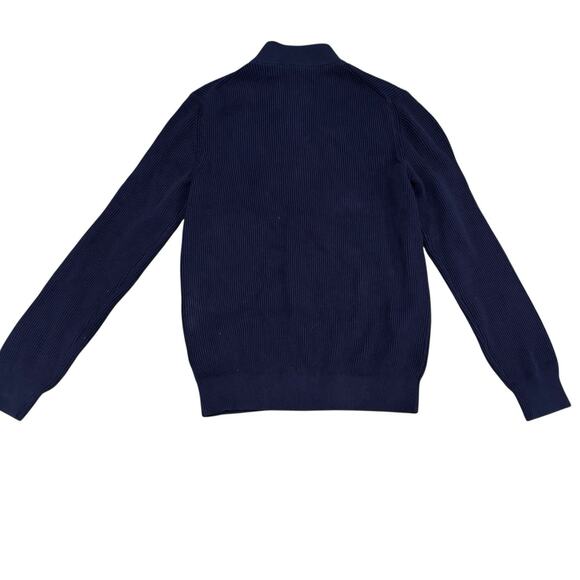 Vineyard Vines Boys Classic 1/4 Zip Fisherman’s rib Sweater NEW size medium - Picture 2 of 6